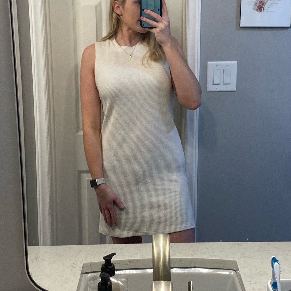 Monaco Mini dress white dress bodycon - Picture 2 of 5